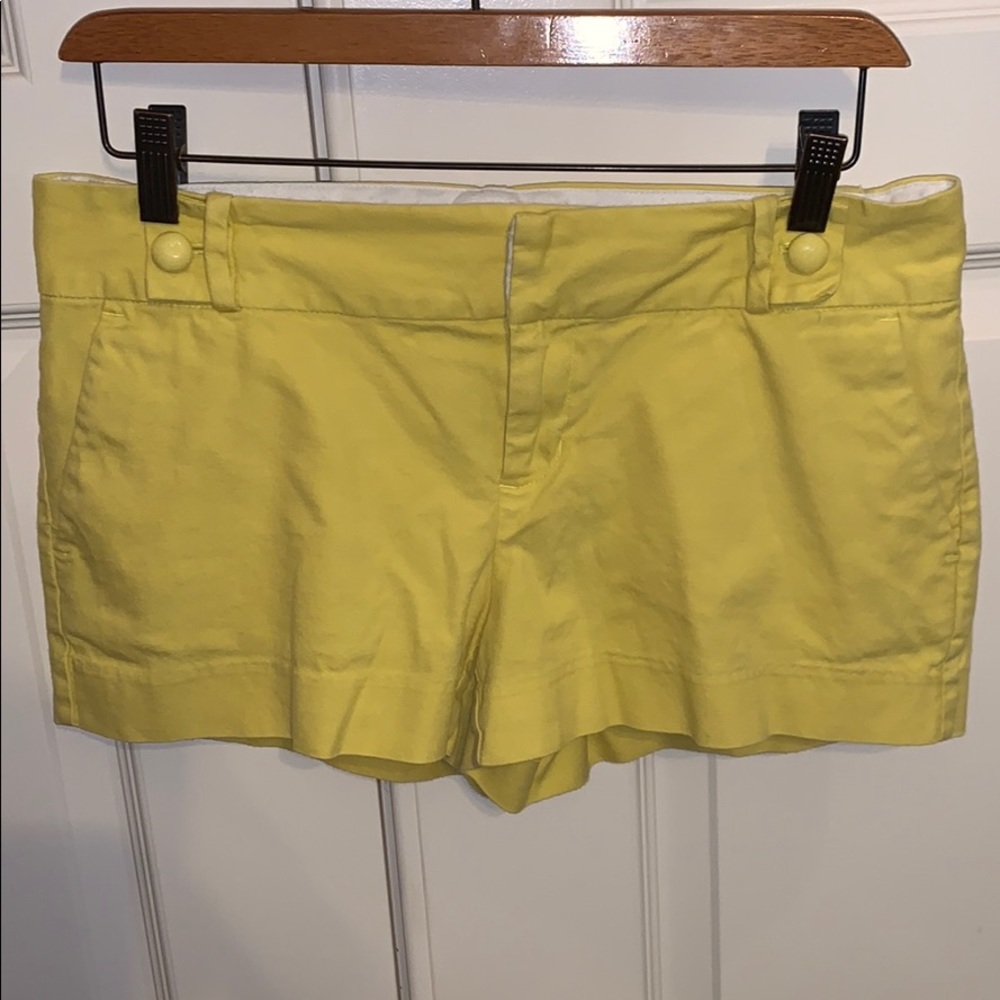 Banana Republic Yellow Shorts